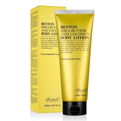 BENTON Shea Butter and Coconut Body Lotion