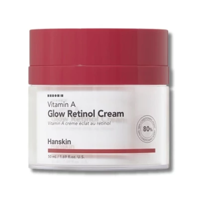 hanskin vitamin a glow retinol cream ránctalanító arckrém