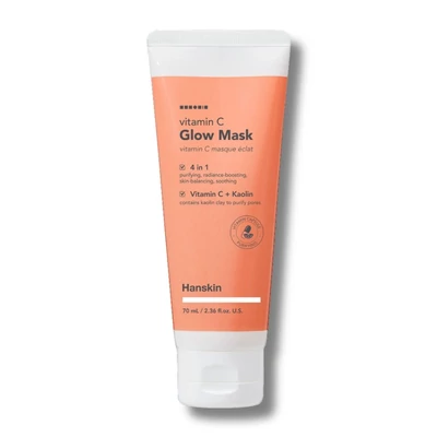 hanskin vitamin c glow mask c-vitaminos arcmaszk