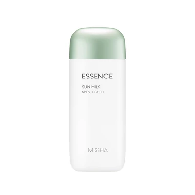 MISSHA All Around Safe Block Essence Sun Milk SPF50+ fényvédő tej arcra