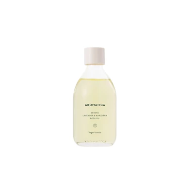 AROMATICA Serene Body Oil relaxációs testolaj levendulával és majoránnával 100ml