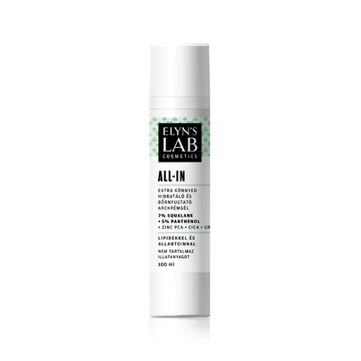 Elyn's Lab ALL-IN EXTRA KÖNNYED HIDRATÁLÓ ÉS BŐRNYUGTATÓ ARCKRÉMGÉL