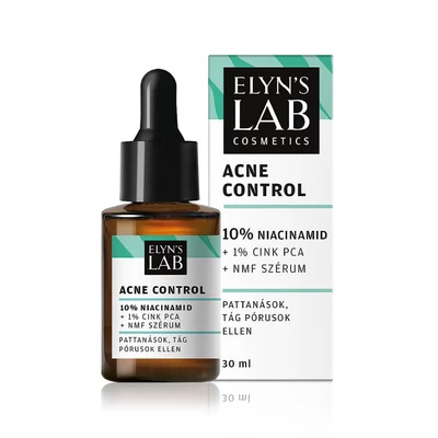 ACNE CONTROL 10% NIACINAMID + 1% CINK PCA + NMF SZÉRUM 