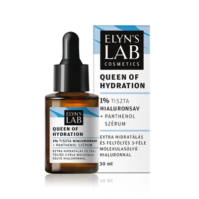 Queen of Hydration 1% hialuron szérum panthenollal 
