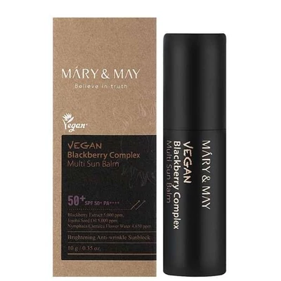 MARY&amp;MAY Vegan Blackberry Complex Multi Sun Balm SPF50+