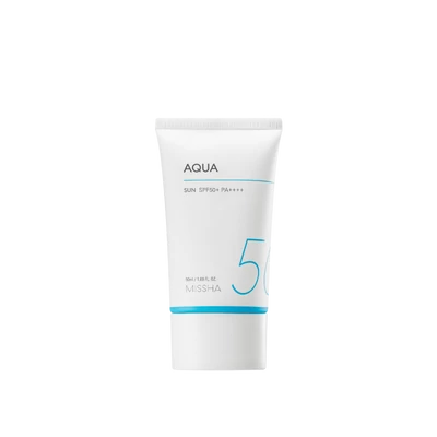 MISSHA All Around Safe Block Aqua Sun SPF50+/PA++++ fényvédő krém arcra 50ml