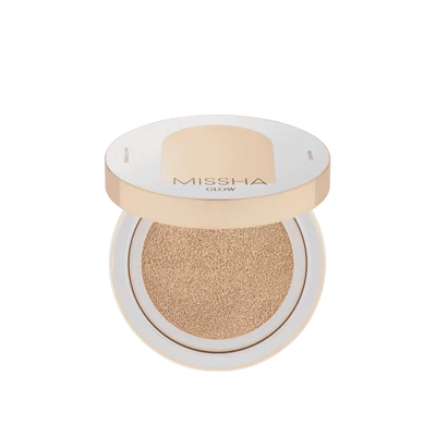 MISSHA Glow Cushion - hidratáló alapozó SPF40 - #21 Light Beige