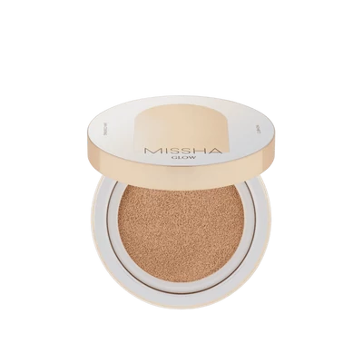 MISSHA Glow Cushion - hidratáló alapozó SPF40 - #23 Natural Beige