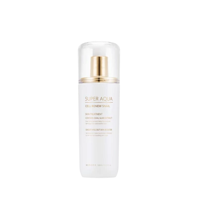 MISSHA Super Aqua Cell Renew Snail Skin Treatment intenzív hidratáló booster &amp; toner 130ml