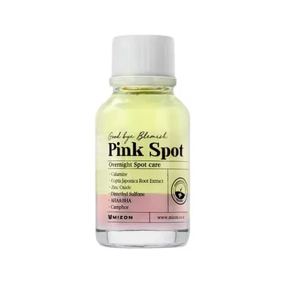 MIZON Good Bye Blemish éjszakai pattanás eltüntető pink spot gél pattanásos bőrre - 19ml