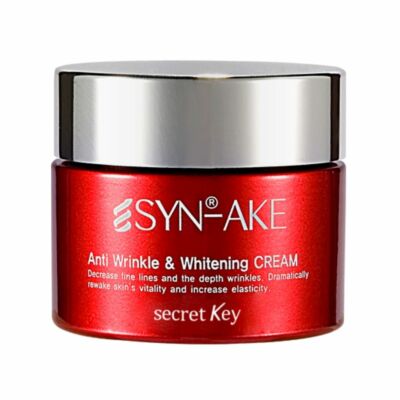 Secret Key SYN-AKE ránctalanító és bőrszínkigyenlítő arckrém kígyóméreggel