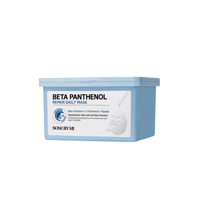 SOMEBYMI Beta Panthenol Repair Daily Mask - bőrnyugtató arcmaszk 30db