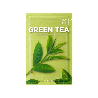 THE SAEM Natural Green Tea Mask Sheet