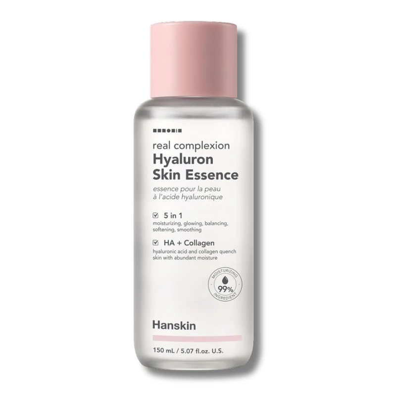 hanskin real complexion hyaluron skin essence hidratáló esszencia hialuronsavval
