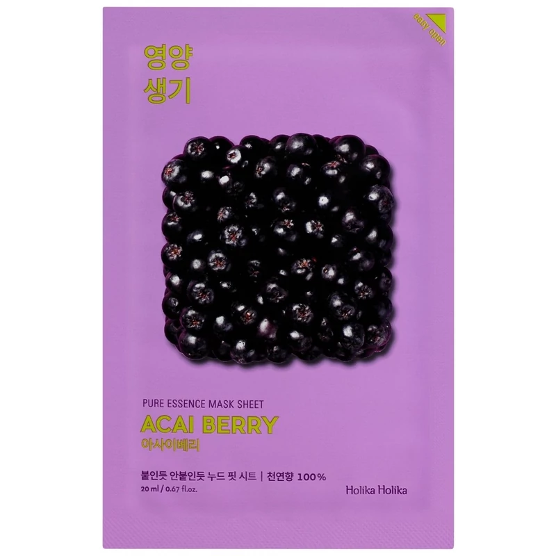 HOLIKA HOLIKA Pure Essence Mask Sheet - Acaiberry