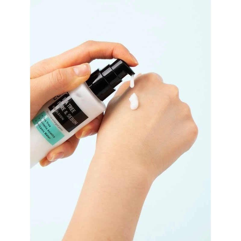 COXIR Tea Tree Pore & Sebum Emulsion - pórusösszehúzó emulzió 100ml