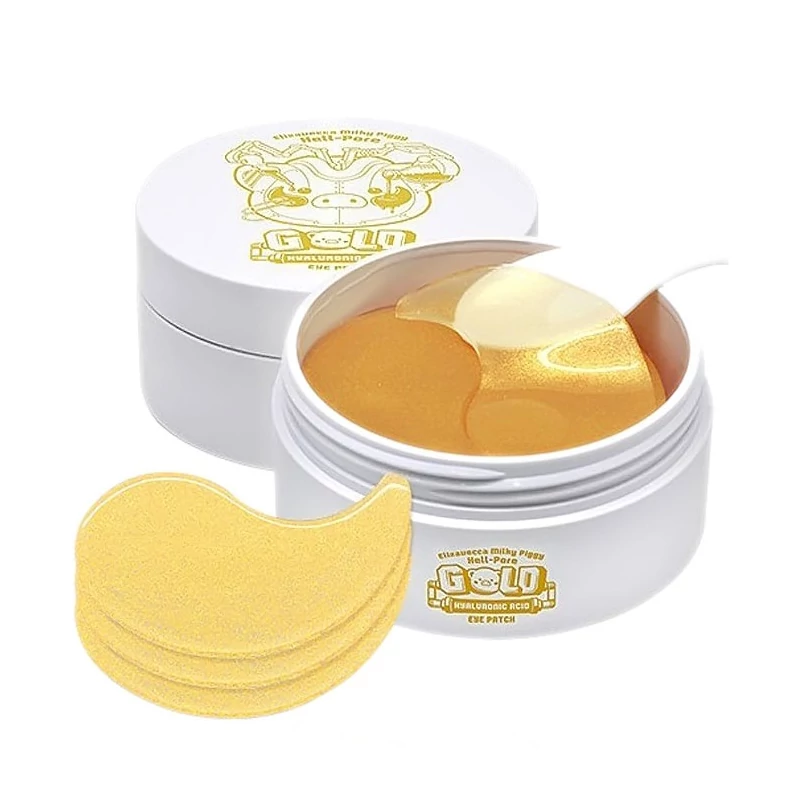 Elizavecca Milky Piggy Hell-Pore Gold Hidrogél Szemtapasz Hialuronsavval 60db