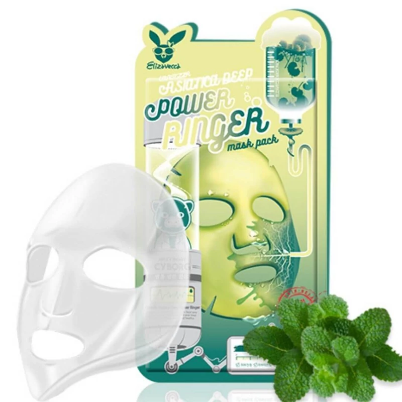 Elizavecca Centella Asiatica Deep Power Ringer Fátyolmaszk Ázsiai Gázlóval 23ml