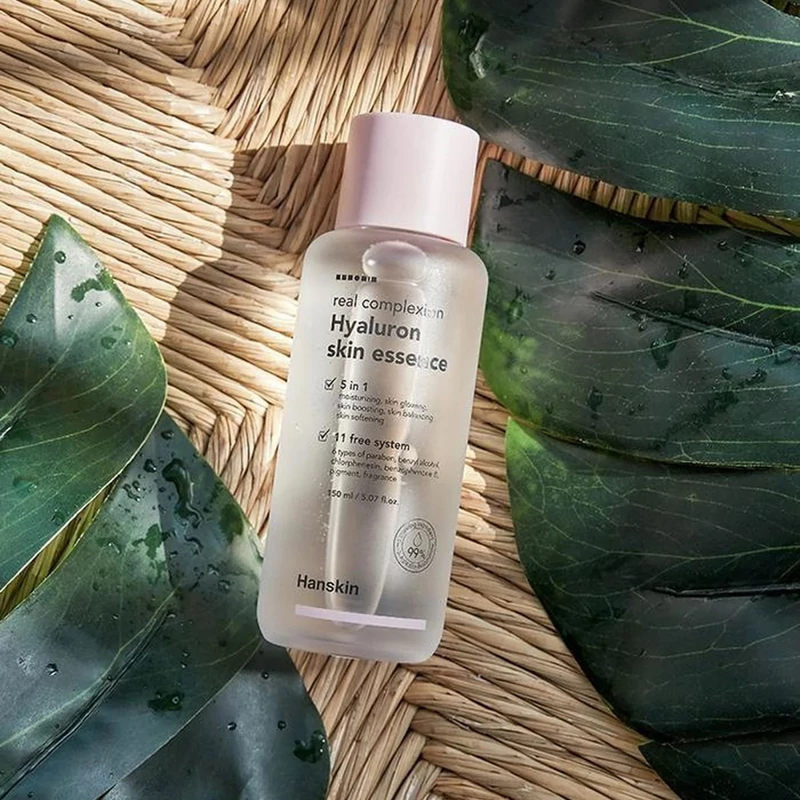 hanskin real complexion hyaluron skin essence hidratáló esszencia hialuronsavval