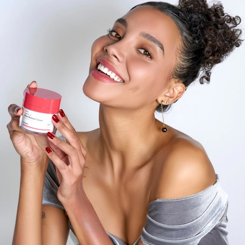 hanskin vitamin a glow retinol cream ránctalanító arckrém
