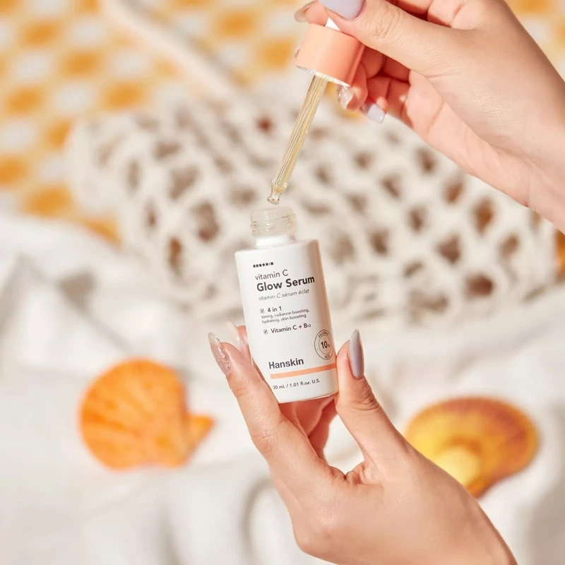 hanskin vitamin c glow serum c vitamin szérum