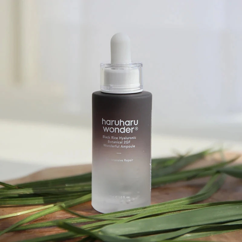 HaruHaru Wonder Black Rice Botanical 2GF Ampoule öregedésgátló szérum 