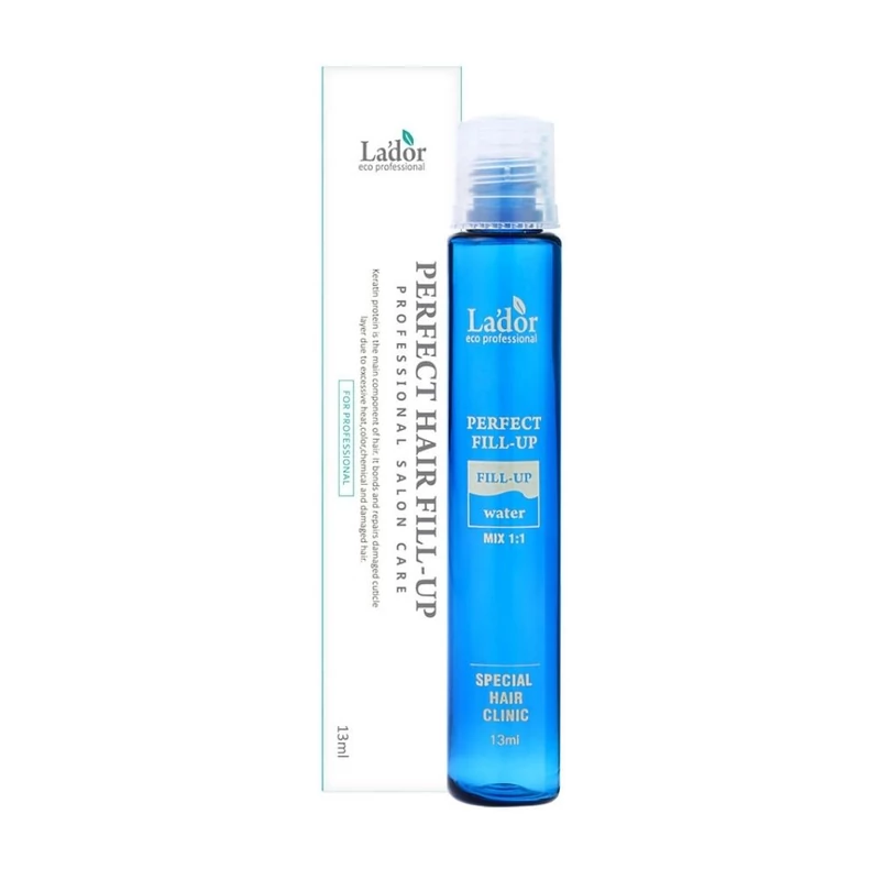 LADOR Perfect Hair Fill-Up - intenzív hajfeltöltő ampulla sérült hajra 10x13ml