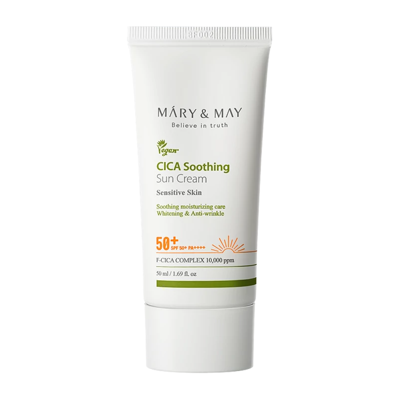 MARY&amp;MAY CICA Soothing Sun Cream SPF50+ PA++++ 50ml