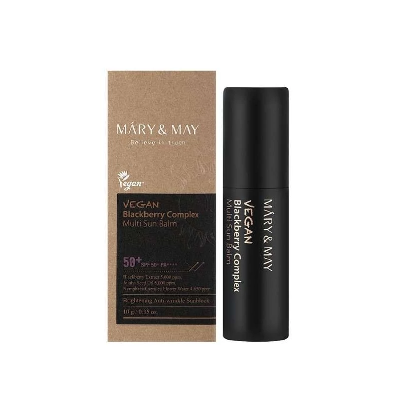 MARY&amp;MAY Vegan Blackberry Complex Multi Sun Balm SPF50+