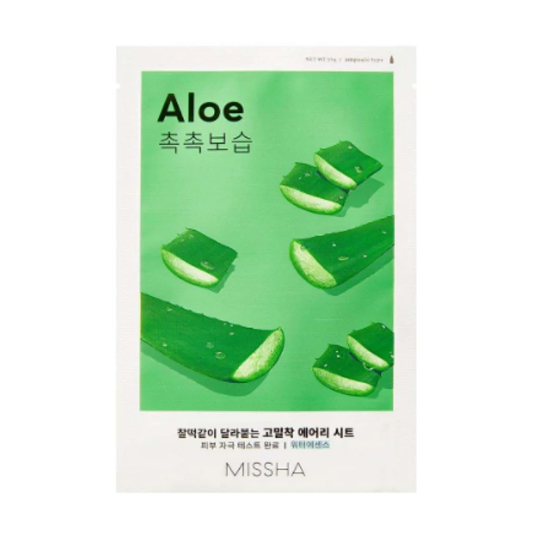 Missha - Airy Fit Sheet Arcmaszk - Aloe Vera 19g
