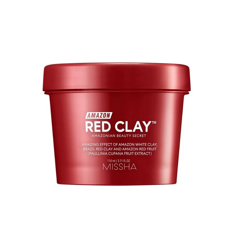 MISSHA Amazon Red Clay Pore Mask pórusösszehúzó arcmaszk
