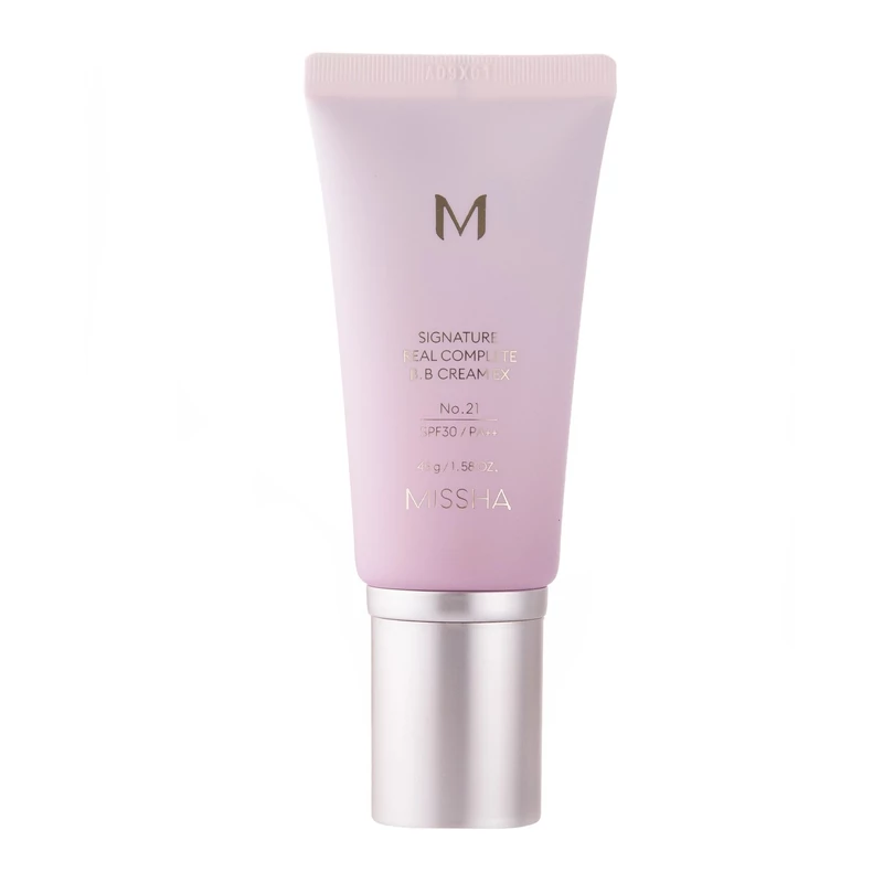 Missha - Signature Real Complete BB Cream EX SPF30 PA++ - BB Krém - No.21 Light Beige - 45ml