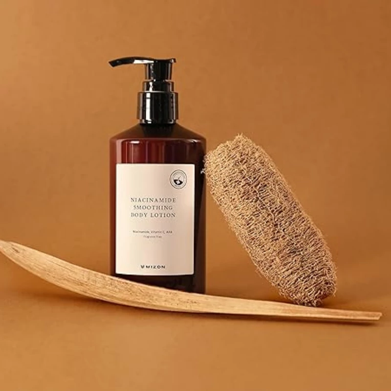 mizon niacinamide smoothing body lotion bőrsimító, világosító testápoló